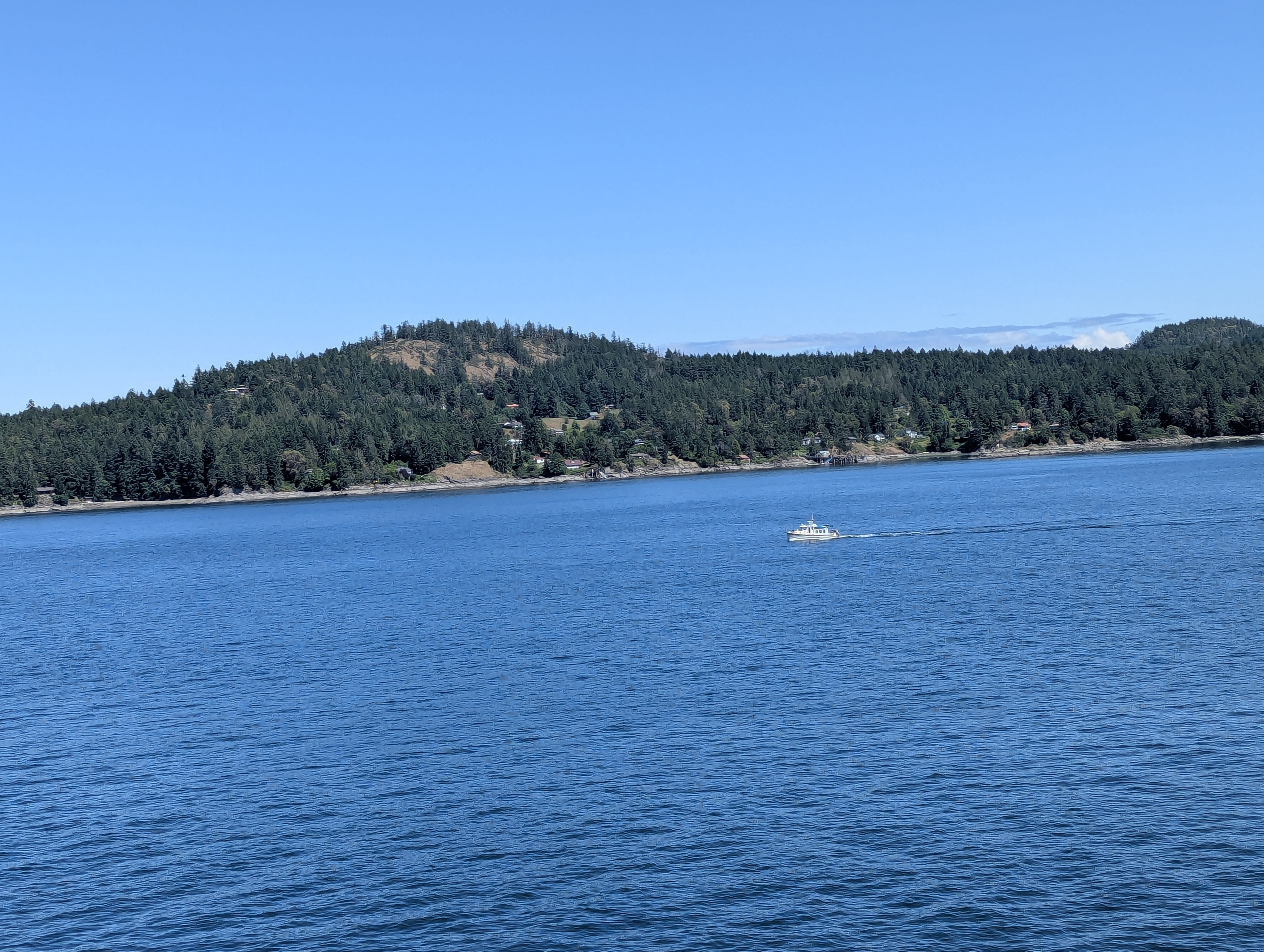 Birthday Trip to Canada, Ferry, Vancouver Island, British Columbia